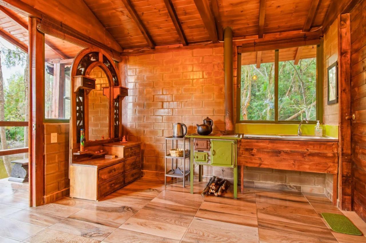 Cabana Tipo Glamping Savieza Life Experience Nemocon Exterior foto