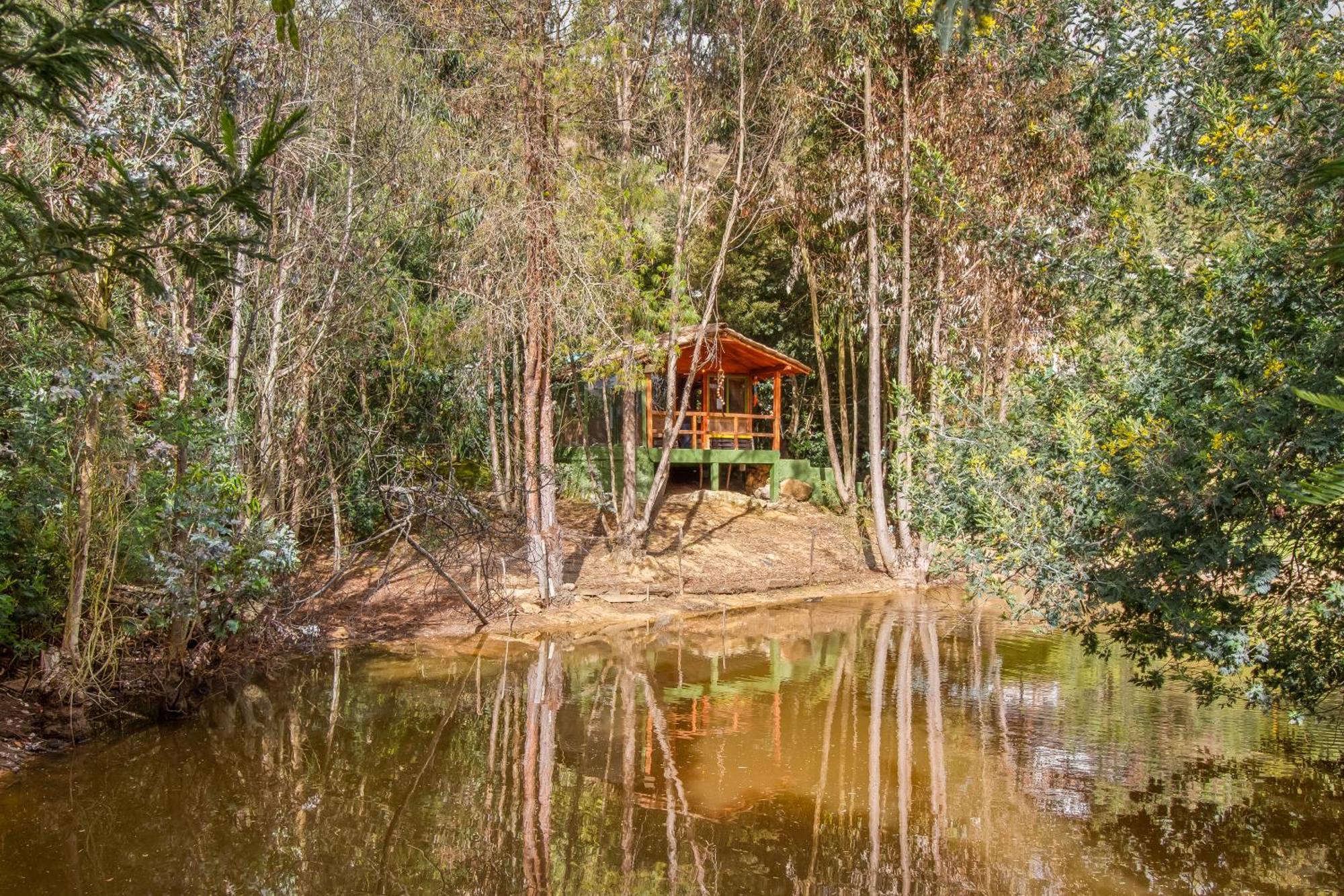 Cabana Tipo Glamping Savieza Life Experience Nemocon Exterior foto